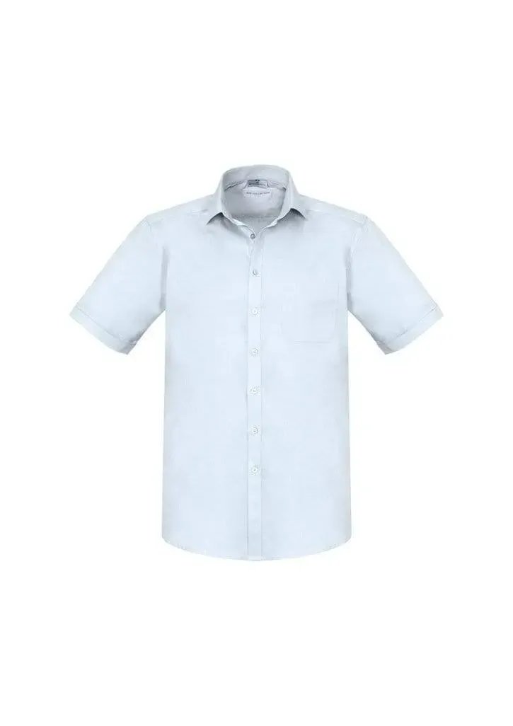 Biz Collection Corporate Wear White / XS Biz Collection Men’s Monaco Short Sleeve Shirt S770ms